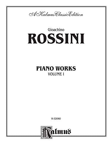 Piano Works, Vol 1 (Kalmus Edition, Vol 1),Used