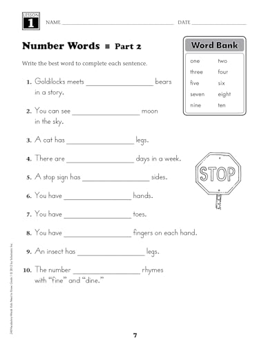 240 Vocabulary Words Kids Need to Know, Grade 1: 24 Readytoreproduce Packets That Make Vocabulary Building Fun & Effective,Used