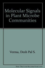 Molecular Signals in PlantMicrobe Communications,Used