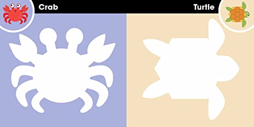 First Sticker Art: In the Ocean: Color By Stickers for Kids, Make 20 Animal Pictures! (Independent Activity Book, Perfect Easter,Used