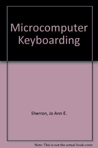 Microcomputer Keyboarding,Used