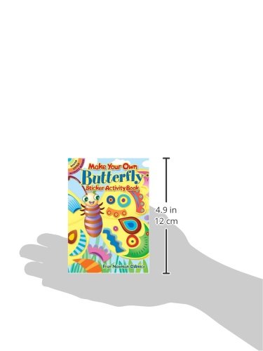 Make Your Own Butterfly Sticker Activity Book (Dover Little Activity Books: Insects),Used