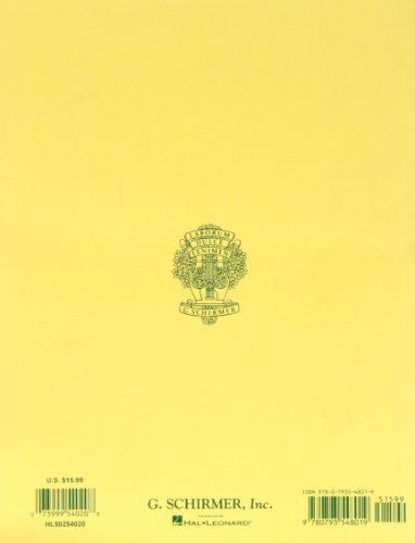 Anthology of Italian Song of the 17th and 18th Centuries Book II: Schirmer Library of Classics Volume 291,Used