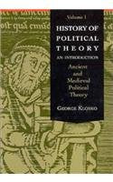 History Of Political Theory: An Introduction, Volume 1 (Ancient And Medieval Political Theory),New