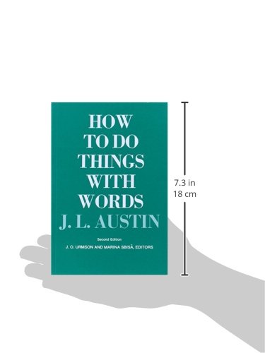 How to Do Things with Words: Second Edition (The William James Lectures),Used