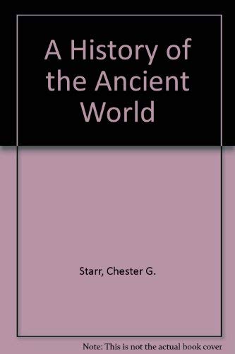 A History of the Ancient World,Used