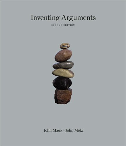Inventing Arguments, 2009 MLA Update,Used