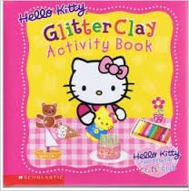 Hello Kitty glitter activity book (Hello Kitty & her friends crafts club),Used