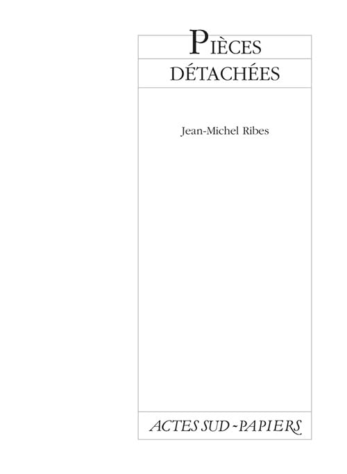 Pices dtaches,Used