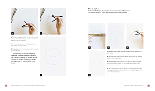Creative Drawing: Symbols And Sacred Geometry: A Beginner'S Stepbystep Guide To Drawing And Painting Inspired Motifs  Explore,New