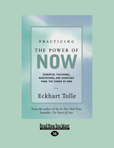 Practicing the Power of Now: Essential Teachings, Meditations, And Exercises From the Power of Now (Easyread Large),Used