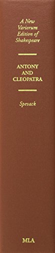 Antony and Cleopatra: A New Variorum Edition of Shakespeare,Used