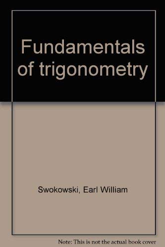 Fundamentals Of Trigonometry