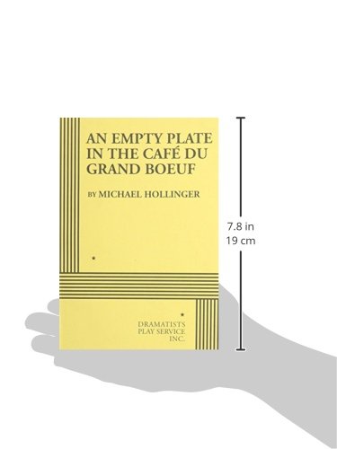 An Empty Plate in the Caf du Grand Boeuf  Acting Edition,Used