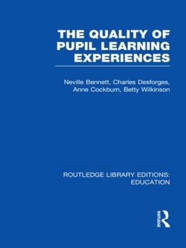 The Quality of Pupil Learning Experiences (RLE Edu O),Used