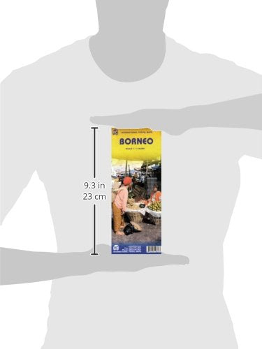 Borneo 1:1,130,000 Travel Map (Indonesia) (International Travel Maps),Used