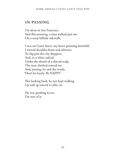 Some Things I Still Can't Tell You: Poems,New