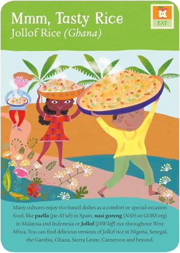 Global Kids: 50+ Games, Crafts, Recipes & More from Around the World (Barefoot Books Activity Decks),Used