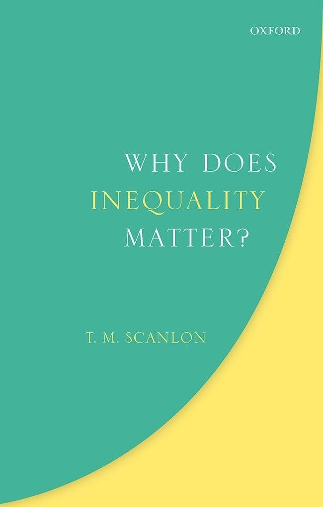 Why Does Inequality Matter? (Uehiro Series in Practical Ethics),Used