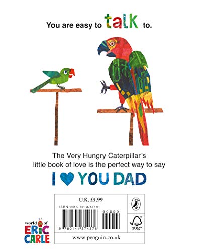 I Love Dad with the Very Hungry Caterpillar,Used