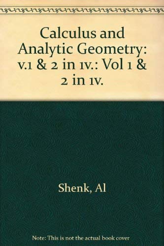 Calculus Analytic Geometry,Used