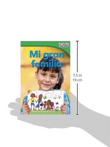Mi gran familia (My Big Family) (Spanish Version) (TIME FOR KIDS Nonfiction Readers) (Spanish Edition),Used