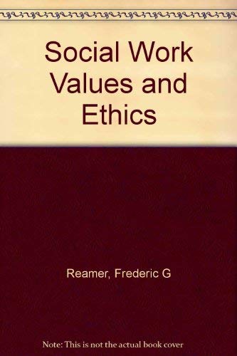 Social Work Values and Ethics,Used