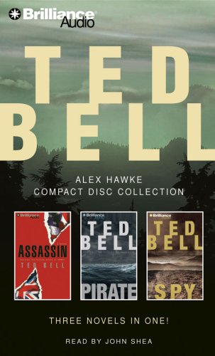 Ted Bell Alex Hawke CD Collection: Assassin, Pirate, Spy (Hawke Series),Used