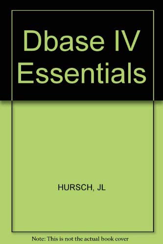 dBASE IV Essentials,Used