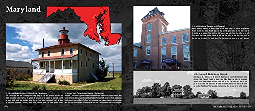 50 States 500 Scary Places to Visit: On the Hunt to Uncover America's Most Haunted Places,Used