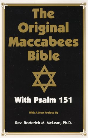 The Original Maccabees Bible With Psalm 151
