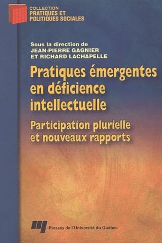 PRATIQUES EMERGENTES EN DEFICIENCE INTELLECTUELLE,Used