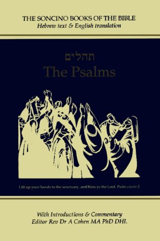 Psalms (The Soncino Books of the Bible) (English and Hebrew Edition),Used