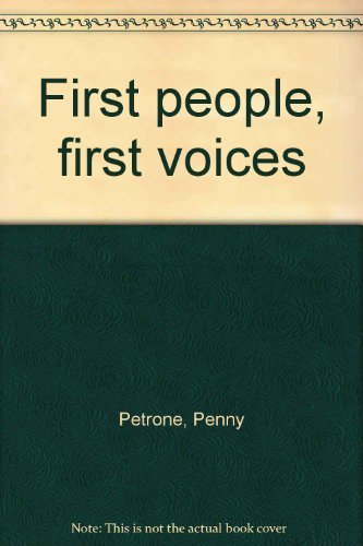 First people, first voices,Used
