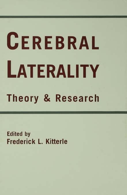 Cerebral Laterality: Theory And Research,New