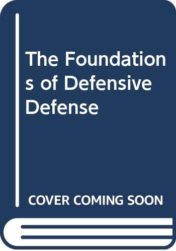 The Foundations of Defensive Defense,Used