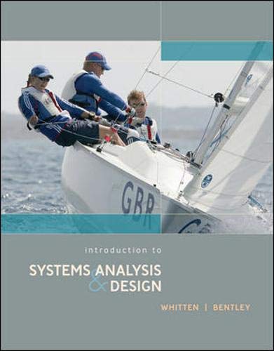 Introduction to Systems Analysis & Design,Used