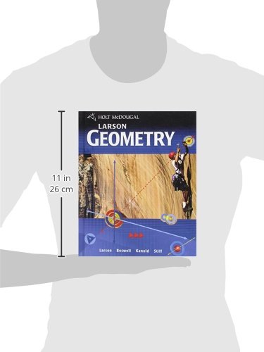 Holt McDougal Larson Geometry: Student Edition 2011,Used