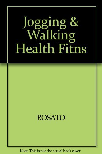 Jogging And Walking For Health And Wellness,Used