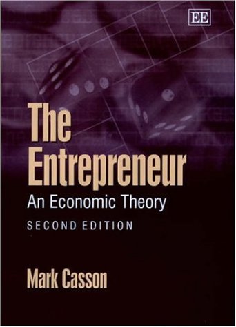 The Entrepreneur: An Economic Theory, Second Edition,Used