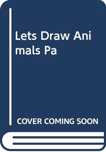 Lets Draw Animals Pa,Used