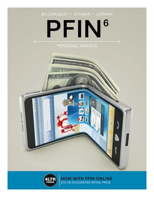 PFIN (with PFIN Online, 1 term (6 months) Printed Access Card) (New, Engaging Titles from 4LTR Press),Used