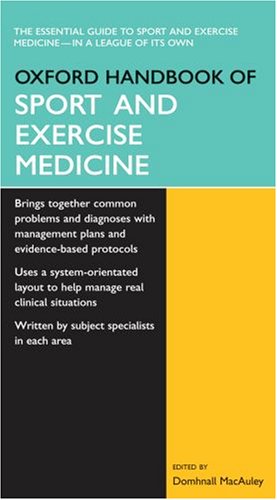 Oxford Handbook of Sports and Exercise Medicine (Oxford Handbooks Series),Used