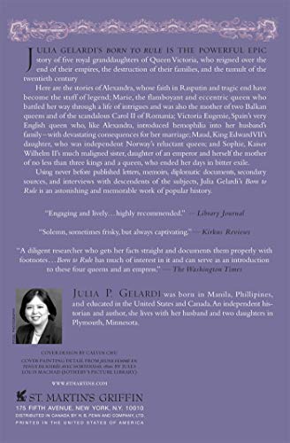 Born to Rule: Five Reigning Consorts, Granddaughters of Queen Victoria,New