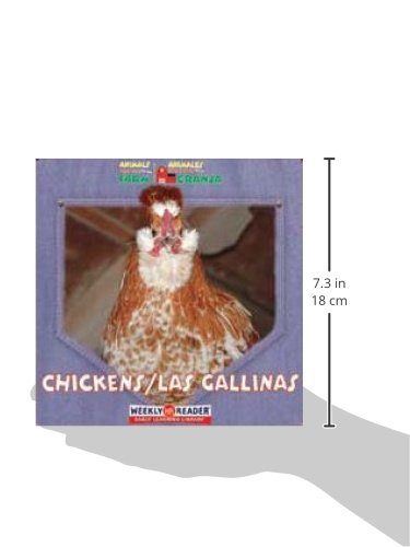 Chickens/ Las Gallinas (Animals That Live On The Farm/Animales Que Viven En La Granja) (English and Spanish Edition),Used