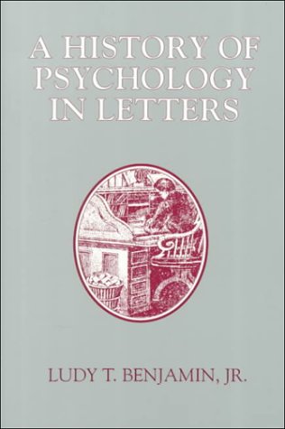 A History of Psychology in Letters,Used