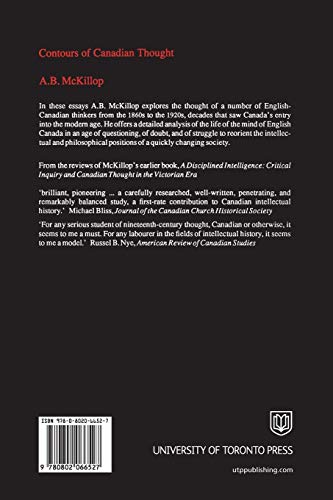 Contours of Canadian Thought (Heritage),Used