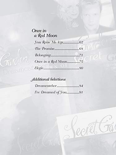 Secret Garden Collection: Piano/Vocal/Chords,Used