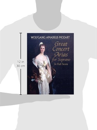 Great Concert Arias for Soprano in Full Score (Dover Music Scores),Used