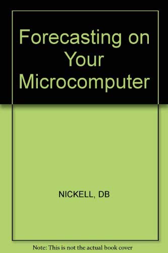Forecasting on Your Microcomputer,Used